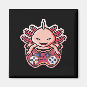 Íman Axolotl Gaming Kids Meninas Meninas Animam Jogo Ga