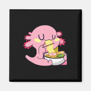 Íman Axolotl Ramen Anime Kawaii Amante Noodles Girls B