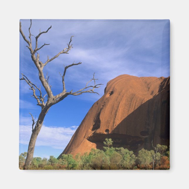 Íman Ayers Rock Uluru no Outback Austrália (Frente)