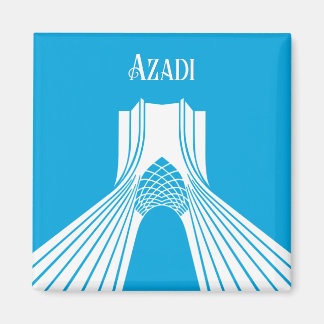 Íman Azadi Tower Turquoise Magnet