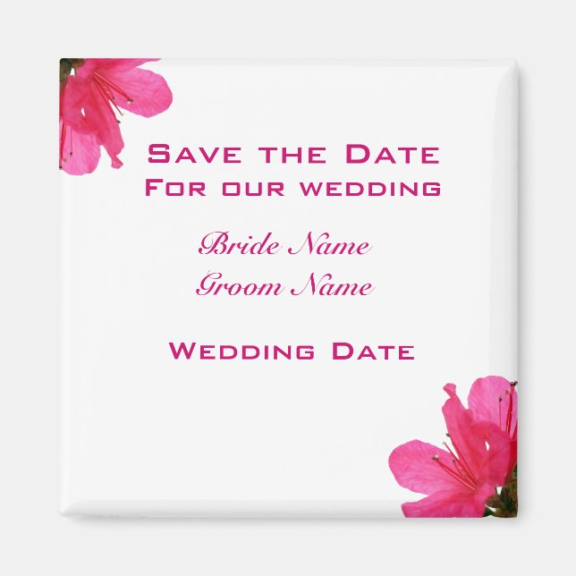 Íman Azalea moderna (Frente)