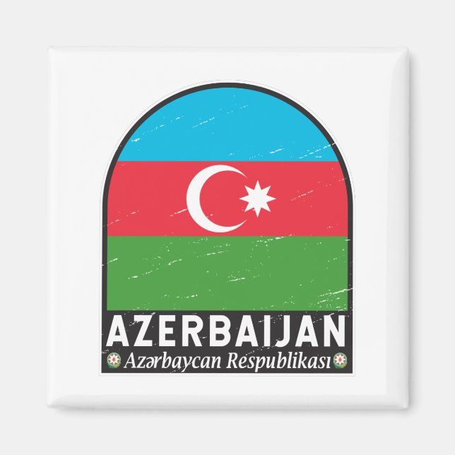 Íman Azerbaijão: Emblema em desolação (Frente)