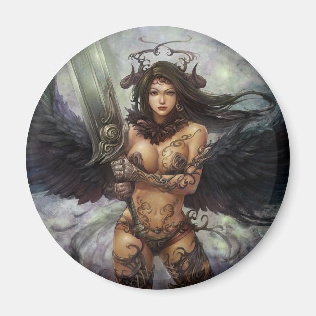 Íman Azmodeus Dark Angel "Sunilda", Magnet (Frente)