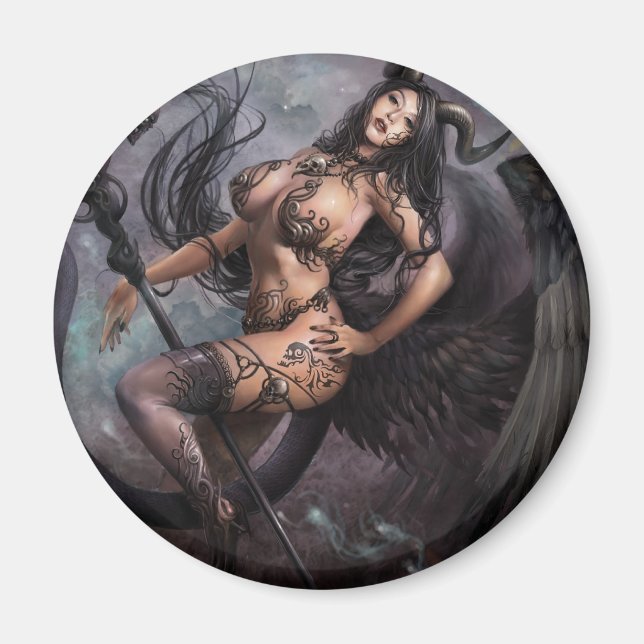 Íman Azmodeus Dark Angels "Helchen", Magnet (Frente)