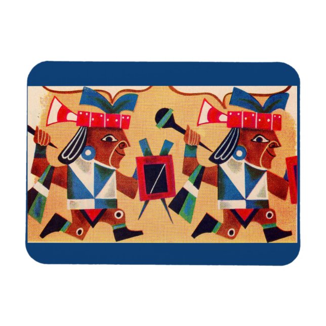 Íman Aztec Astecas (Horizontal)
