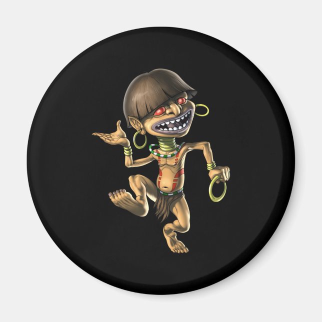 Íman Aztec Criatura Chaneque (Frente)