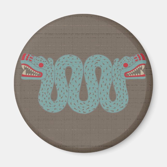 Íman Aztec Serpent Magnet (Frente)