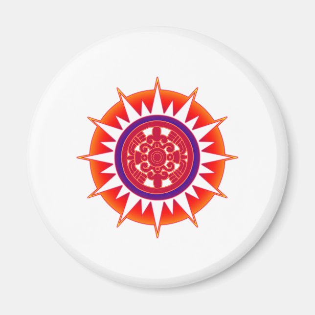 Íman Aztec Sun (Frente)