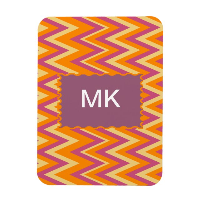 Íman Aztec Tribal ZigZag (Vertical)