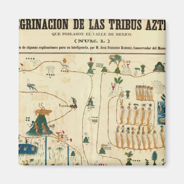 Íman Aztec Vale do México 2 (Frente)