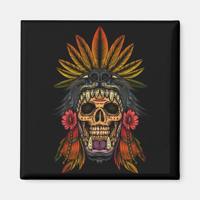 Íman Aztec Warrior (Frente)