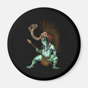Íman Aztec Warrior Deity Cueyatl