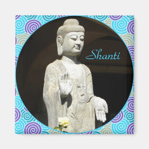 Íman Azuis de Buddha que abençoam