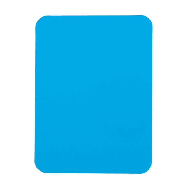 Íman Azul Céu #00B0EF, Azul Bola (Vertical)
