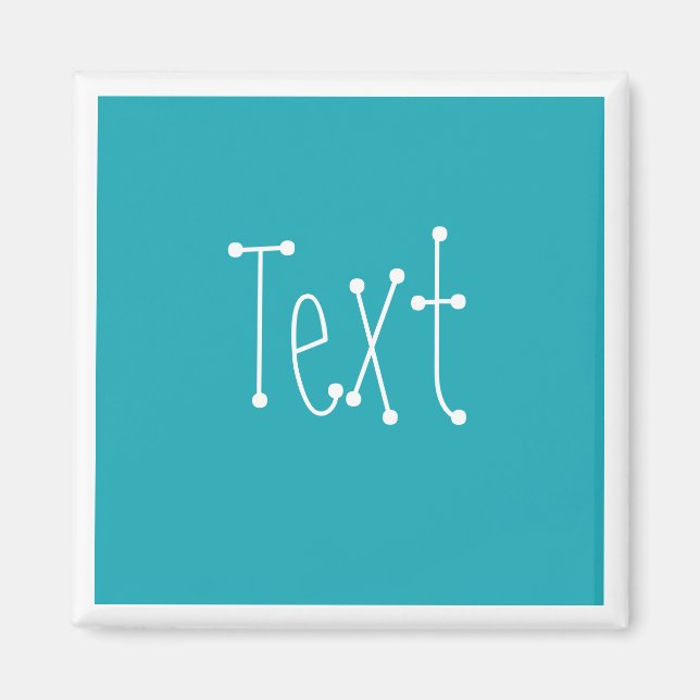 Íman Azul da cerceta (Frente)