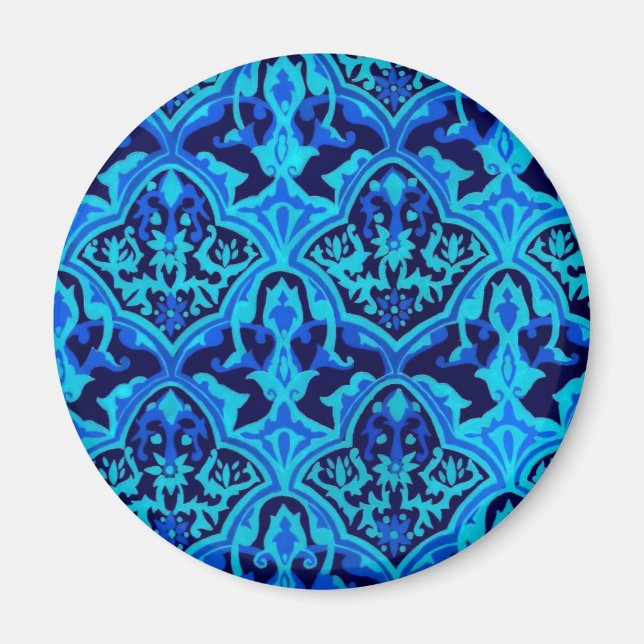 Íman Azul Damasco (Frente)
