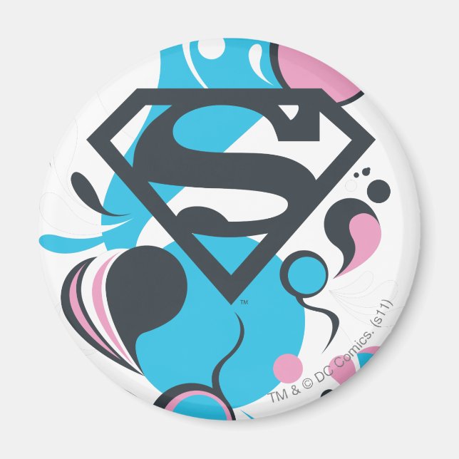 Íman Azul de abertura de cores (Frente)