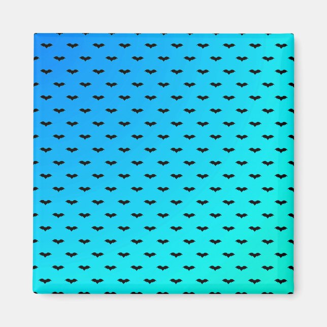 Íman Azul de Bats Pequenos (Frente)