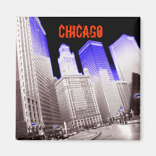ÍMAN AZUL DE CHICAGO