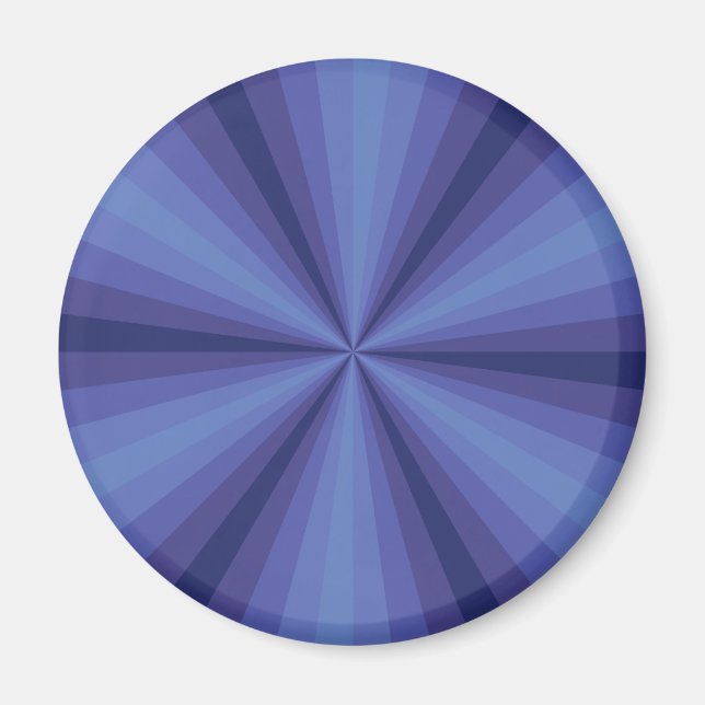 Íman azul de ilusão óptica (Frente)