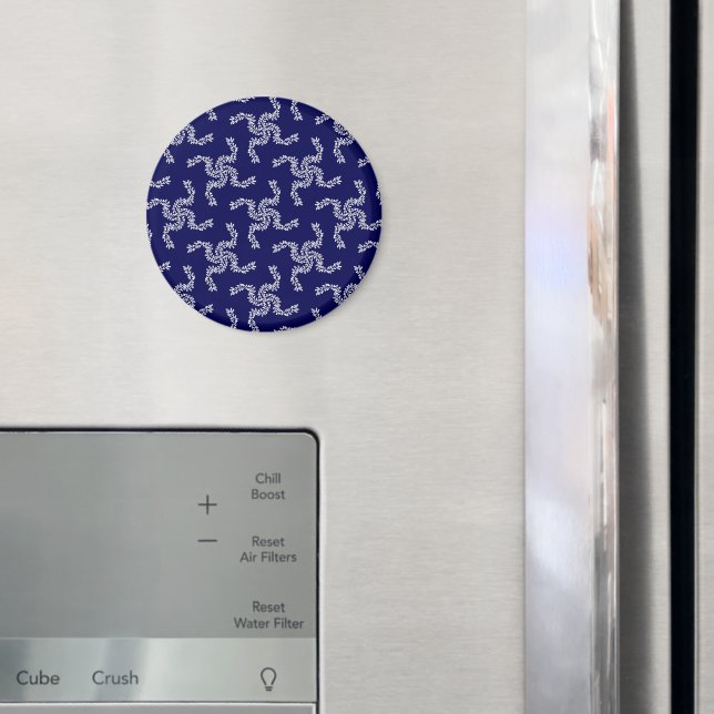 Íman Azul de Natal, decoração de Natal, Natal (In Situ (Fridge))