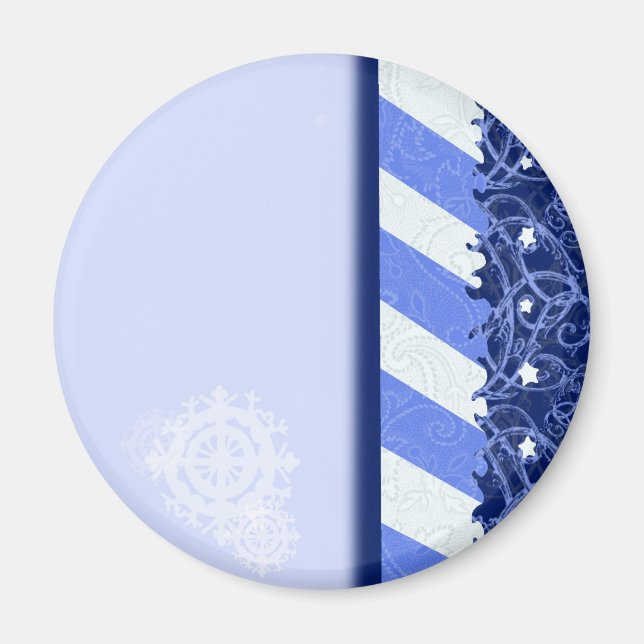 Íman Azul do inverno (Frente)