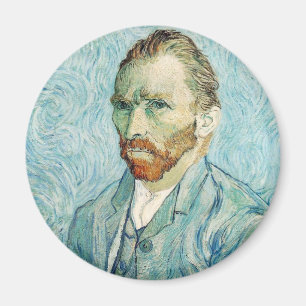 Íman Azul do retrato de auto de Vincent van Gogh