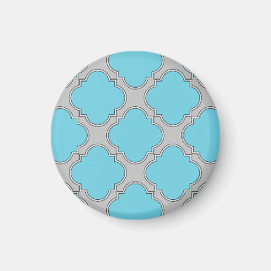 Íman Azul e cinza de Quatrefoil