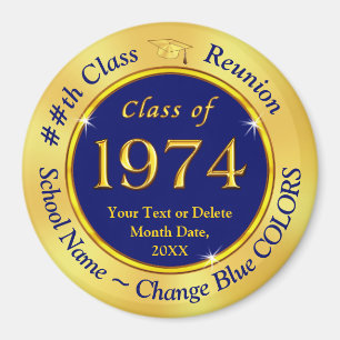 Íman Azul e Dourado, Classe de 1974, Reunião de Classe