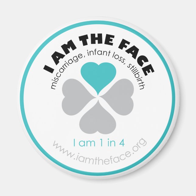 Íman Azul, eu sou o ímã do rosto (Frente)