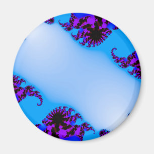 Íman Azul Fractal