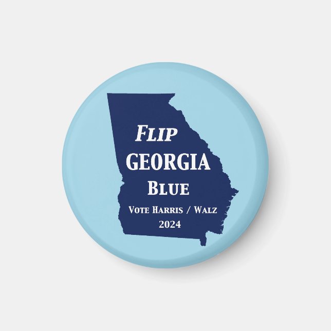 Íman Azul Georgia sacudir em 2024 (Frente)