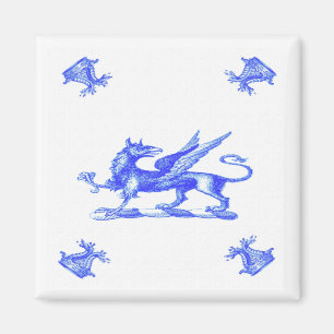 Íman Azul-holandês Griffon Antigo