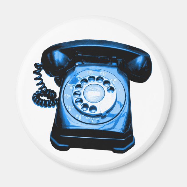 Íman Azul Hotline (Frente)