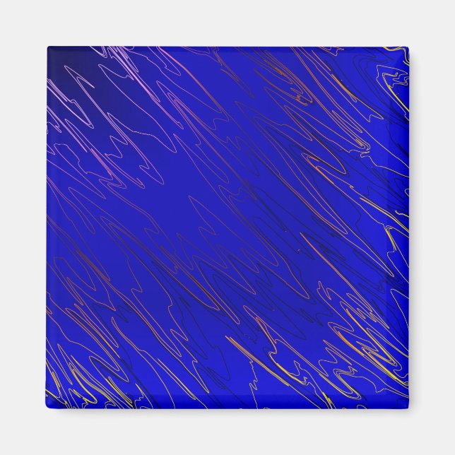 Íman Azul Marbled (Frente)