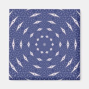 Íman Azul Marinho e Mitocôndrias Mandala Rosa