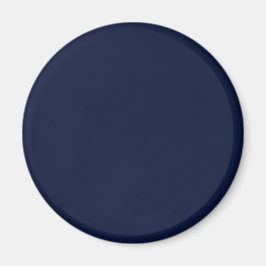 Íman Azul Marinho Meia-Noite Cor Sólida