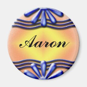 Íman Azul Nameplate