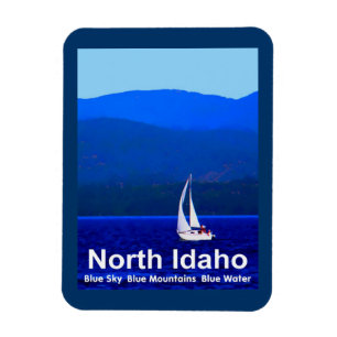 Íman Azul norte de Idaho