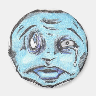Íman azul POO HEAD