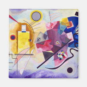Íman Azul Vermelho Amarelo, Wassily Kandinsky