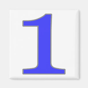 Íman Azulejo Azul de Nova Orleans