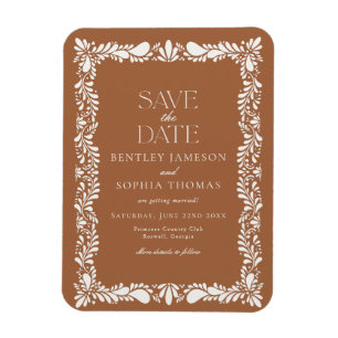 Íman Azulejo de Clay Talavera Spanish Fiesta Salve a Da