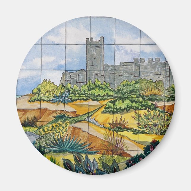 Íman Azulejo Do Castelo Fuengirola, Fuengirola, Málaga, (Frente)
