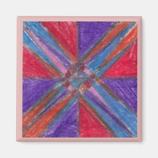 Íman Azulejo Geométrico