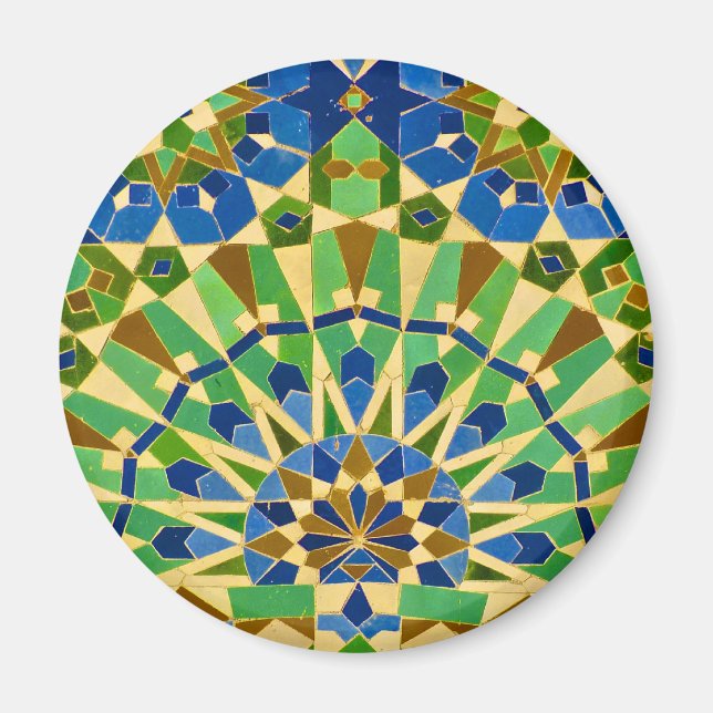 Íman Azulejo marroquino (Frente)