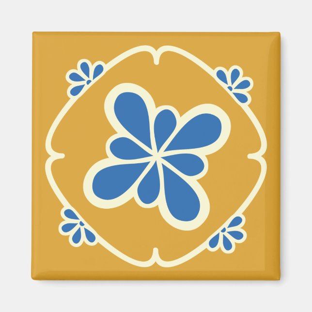 Íman Azulejo meixcan 1 (Frente)