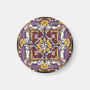 Íman Azulejo roxo