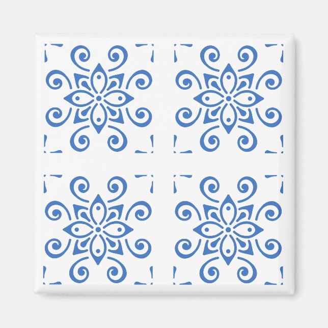 Íman Azulejo Simples (Frente)