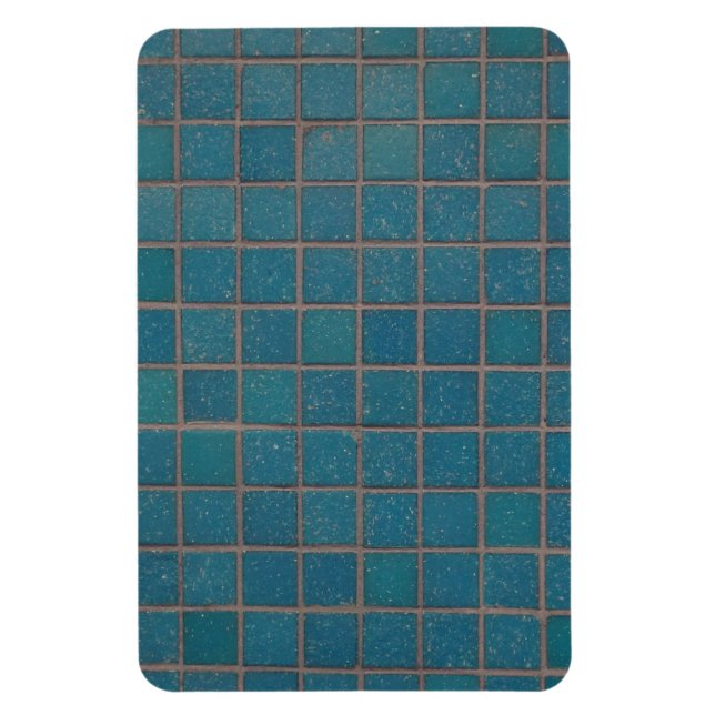 Íman azulejos com manchas azuis (Vertical)